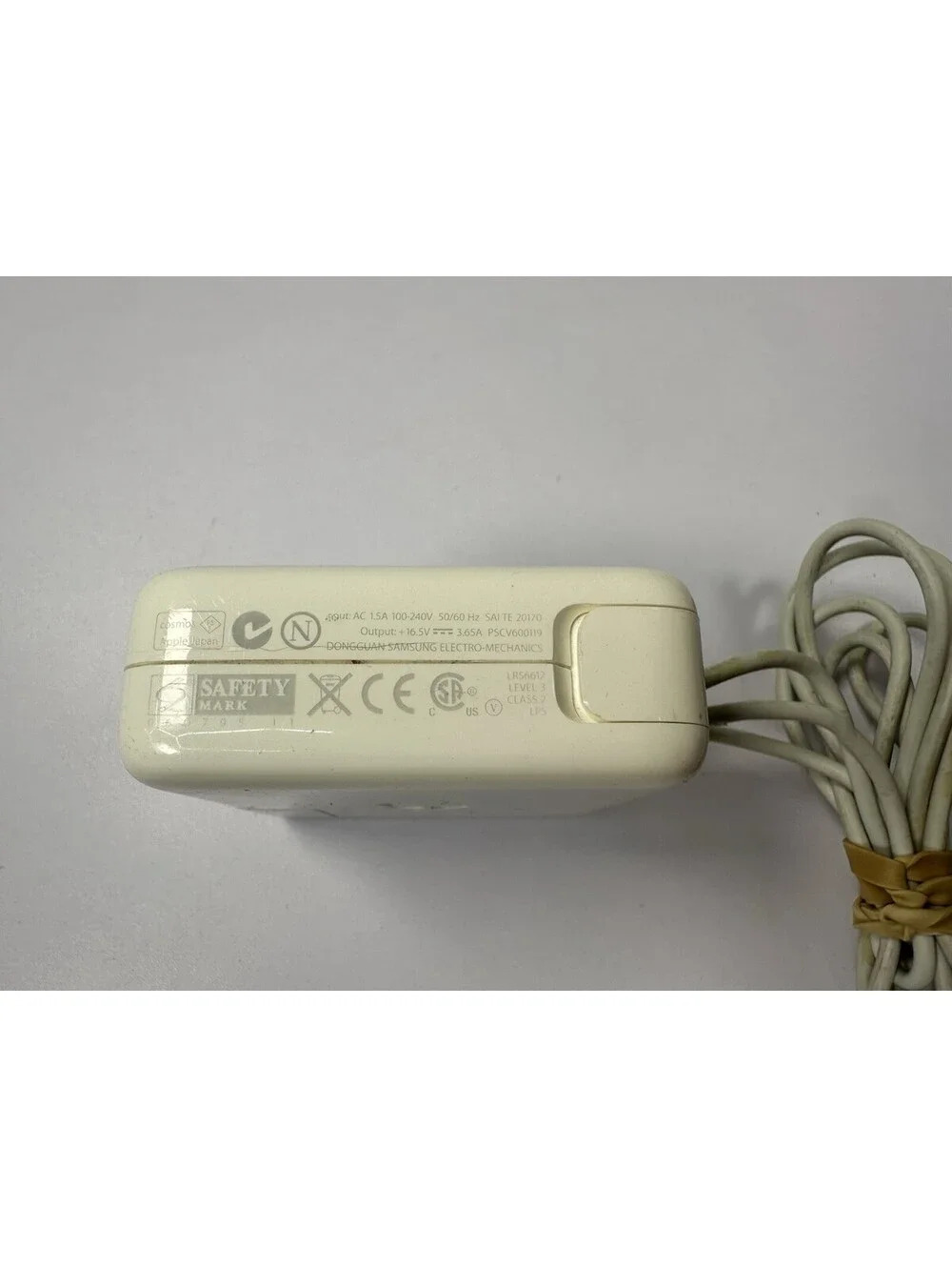 Genuine Apple 60W MagSafe 1 Power Adapter A1184 Charger 16.5V 3.65A Tested OEM